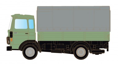 Lemke Minis 4860 Renault JK75 mit Pritsche/Plane, neutral 