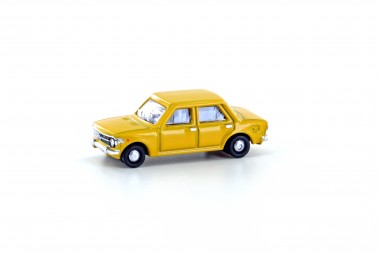 Lemke Minis 61516 Fiat 128, gelb 