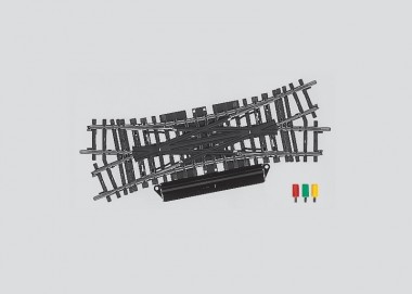 Märklin 2260 Kreuzungsweiche doppelt 22,5° elektrisch 
