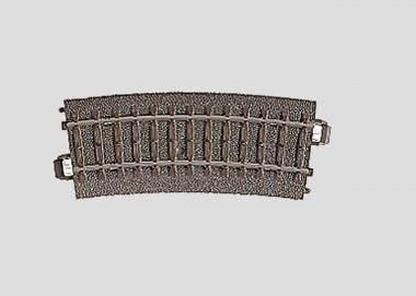 Märklin 24115 Gleis gebogen R1=360mm 15° 