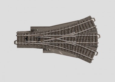 Märklin 24630 Dreiweg-Weiche l=188,3mm 24,3° 