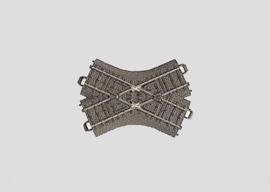 Märklin 24649 Kreuzung 103,3mm 48,6° 