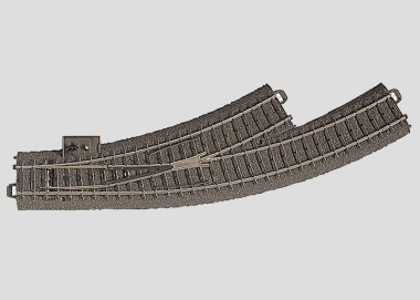 Märklin 24671 Bogenweiche links R1-R2 30° 