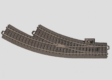 Märklin 24672 Bogenweiche rechts R1-R2 30° 