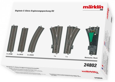 Märklin 24802 Digitale Gleis-Ergänzungspackung D2 