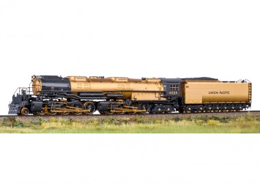 Märklin 39400 Dampflok BigBoy 4000 UP 24Karat vergold. 