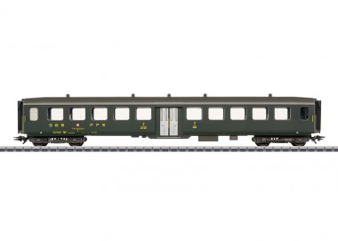 Märklin 43383 SBB Leichtstahlw. 2.Kl. Mitteleinst. Ep4 