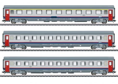 Märklin 43523 SNCB Schnellzugwagen Set EC90 Ep.5 