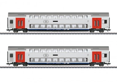 Märklin 43566 SNCB Doppelstockwagen-Set 2-tlg. Ep.6 