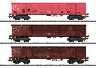 Märklin 47188 DBAG Hochbordwagen Eanos Set 3tlg. Ep.6 