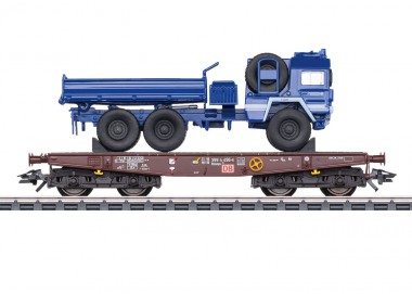 Märklin 48836 DBAG Schwerlastw. mit THW-LKW Ep.3 