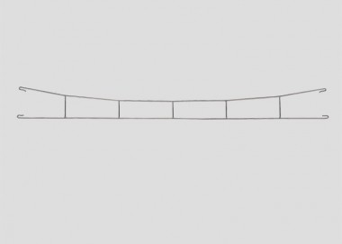 Märklin 70203 Fahrdraht 203mm 5 Stück 