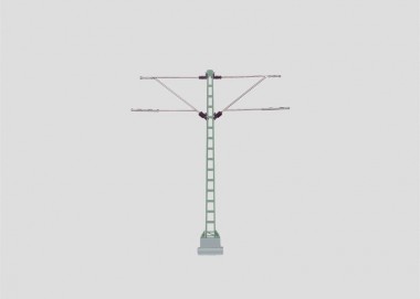 Märklin 74105 Mittelmast mit 2 Auslegern 