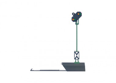 Märklin 76481 Licht Vorsignal mit Zusatzlicht 