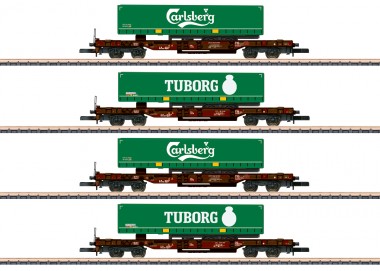 Märklin 82290 AAE Cargo Taschenwagen-Set 4-tlg Ep.6 