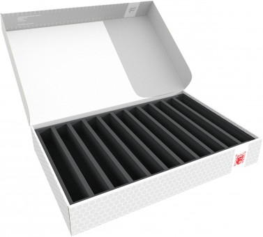 Feldherr 61573 Lagerbox 11 Stege für Spur H0 - stehend 