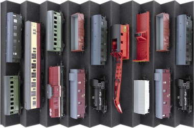 Feldherr 64027 Zugliege - Spur H0 - 9 Fächer 