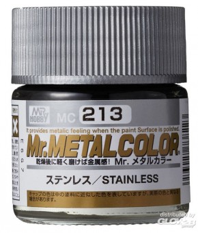 Mr. Hobby MC-213 Mr.MetalColor - Stainless  10ml 