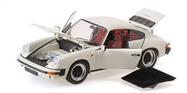Minichamps 100063024 Porsche 911 Carrera 3.2 weiß (1983) 