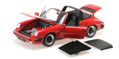 Minichamps 100063061 Porsche 911 Carrera Targa rot (1983) 