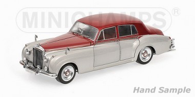 Minichamps 100139950 Bentley S2 silber/dunkelrot 1960 