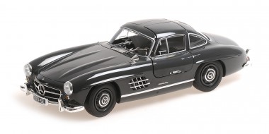 Minichamps 110037219 MB 300 SL (W198) dunkelgrau (1955) 