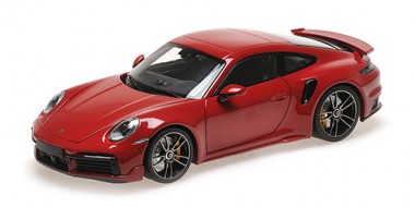 Minichamps 110069071 Porsche 911 Turbo S Coupe Sport rot 