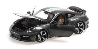 Minichamps 110069201 Porsche 911 (992) Sport Classic graumet. 