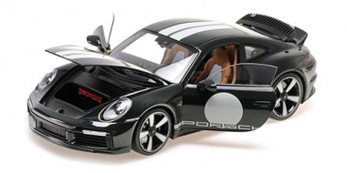 Minichamps 110069204 Porsche 911 (992) Sport Classic grünmet. 