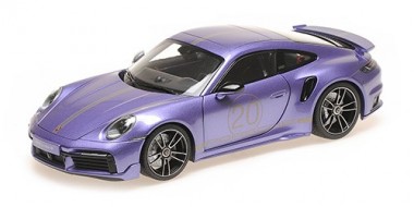 Minichamps 113069076 Porsche 911 Turbo S Coupe Sport viola 