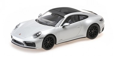 Minichamps 155063104 Porsche 911 Carrera 4 GTS silber (2020) 