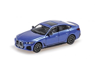 Minichamps 870024304 BMW i4 M50 mattblau-met. (2022) 