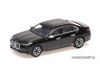 Minichamps 870024501 BMW I7 schwarz-met. (2023) 