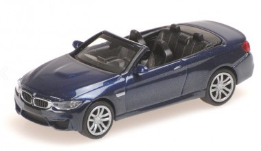 Minichamps 870027232 BMW M4 Cabrio blau-met. (2015) 