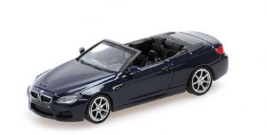 Minichamps 870027330 BMW M6 Cabrio (F12) blau-met. 2015 