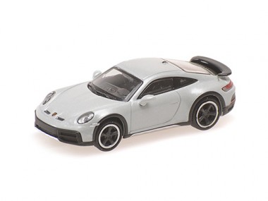 Minichamps 870062074 Porsche 911 (992) Dakar eisgrau (2022) 