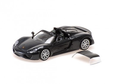 Minichamps 870062138 Porsche 918 Spyder Weissach blau 