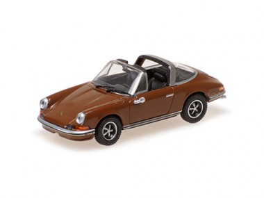 Minichamps 870064560 Porsche 911 Targa braun-met. (1972) 