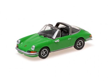 Minichamps 870064561 Porsche 911 Targa grün (1972) 