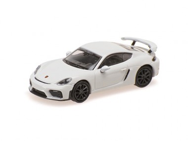 Minichamps 870067604 Porsche 718 Cayman GT4 (981) weiß 