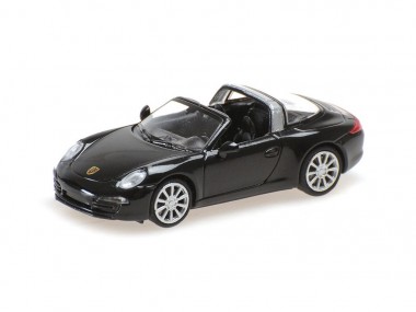 Minichamps 870068044 Porsche 911 Targa (991/2014) schwarz 