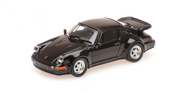 Minichamps 870069104 Porsche 911 Turbo (964/1990) schwarz 
