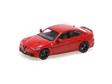 Minichamps 870120105 Alfa Romeo Giulia Quadrifoglio rot(2017) 