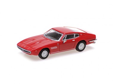 Minichamps 870123020 Maserati Ghibli Coupé rot 1969 