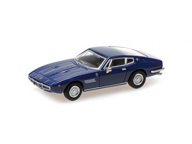 Minichamps 870123021 Maserati Ghibli Coupé dunkelblau 1969 