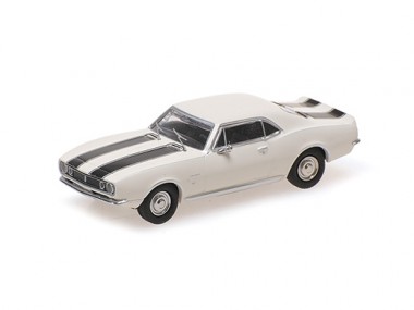 Minichamps 870144020 Chevrolet Camaro weiß (1967) 