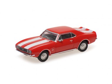 Minichamps 870144024 Chevrolet Camaro rot (1967) 