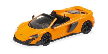 Minichamps 870154431 McLaren 675 LT Spider orange (2015) 