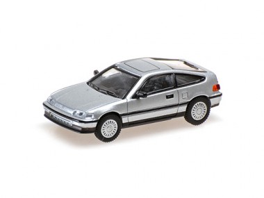 Minichamps 870161021 Honda CR-X Mk II silbermet. 1987 