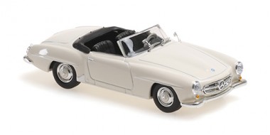 Minichamps 940033132 MB 190 SL Cabrio weiß (1955) 